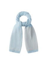 Scarf with stones Baby blue