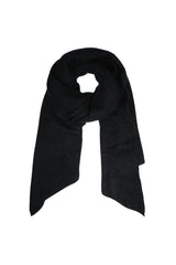 Soft winter scarf coral Black