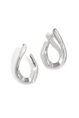 Stud Earrings irregular shape Casual Daily Simple Series Women's jewelry silver color