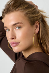 Stainless Steel Hoop Earrings