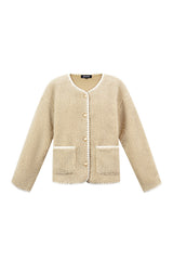 Woven Women's Jacket Casual khaki