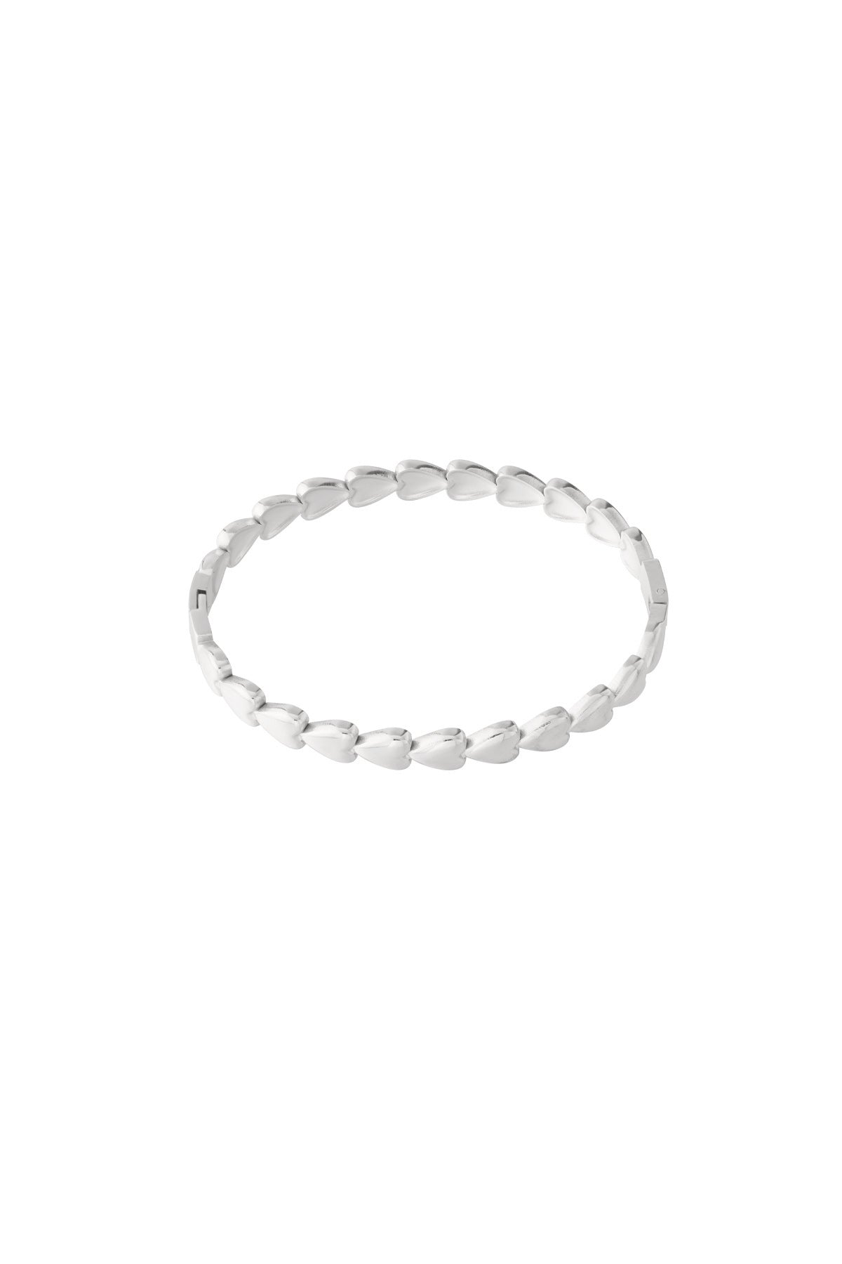 All Time Lover bangle silver color