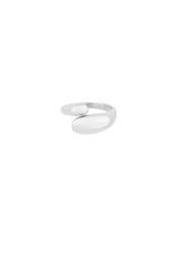 simple ring silver color One Size