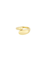 simple ring Gold color One Size