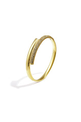 Stainless Steel Bangles circle Casual Daily Simple Series Women's jewelry Gold color