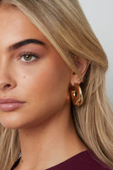 Stainless Steel Hoop Earrings circle