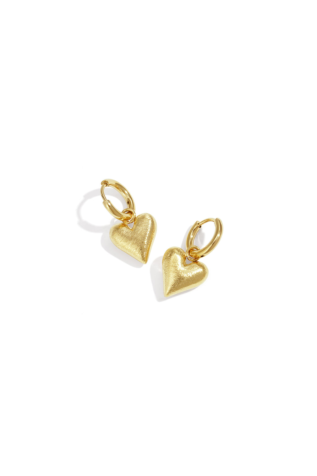 Drop Earrings Heart Casual Daily Simple Series Women's jewelry Gold color