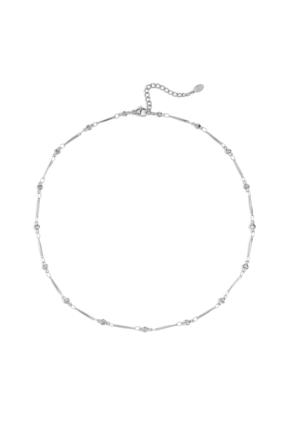 Chain Necklaces Casual Daily Simple silver color