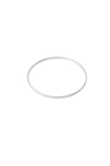 Stainless Steel Bangles Geometric Casual Daily Simple Series Women's jewelry silver color