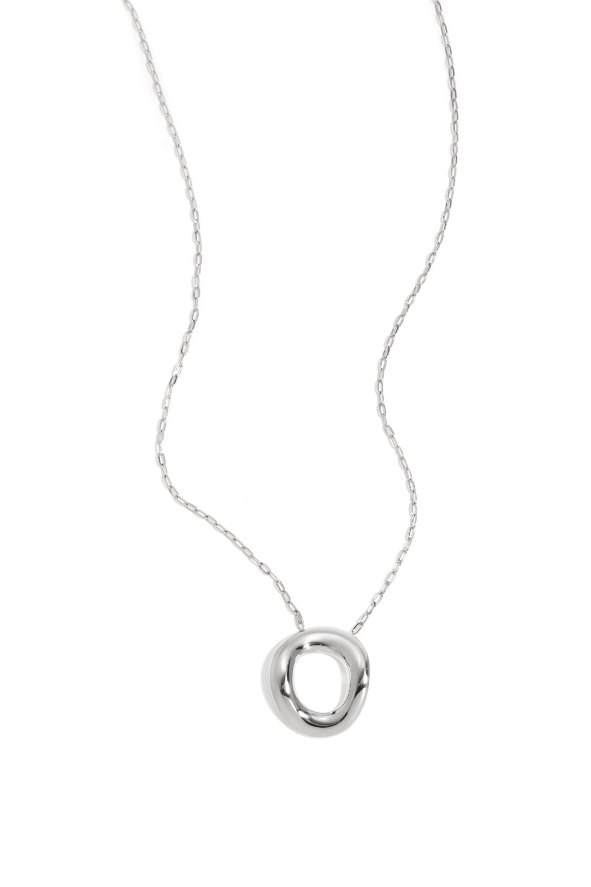 Stainless Steel Pendant necklaces silver color