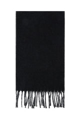 Plain scarf Black