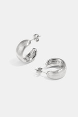 Hoop Earrings silver color