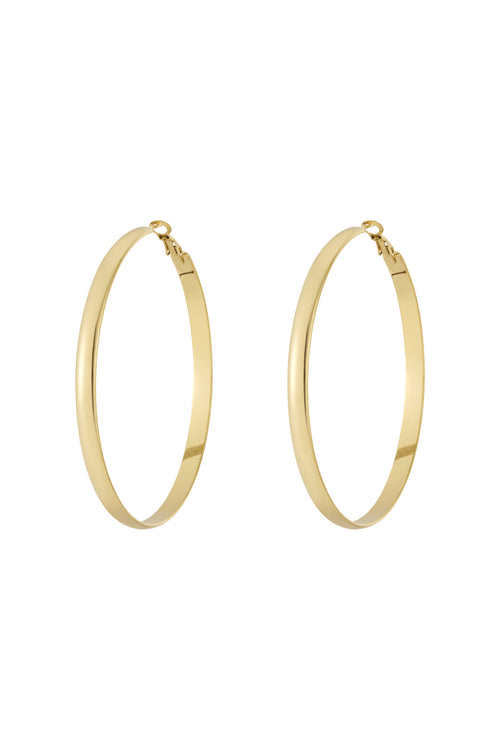 Basic Hoop earrings thick