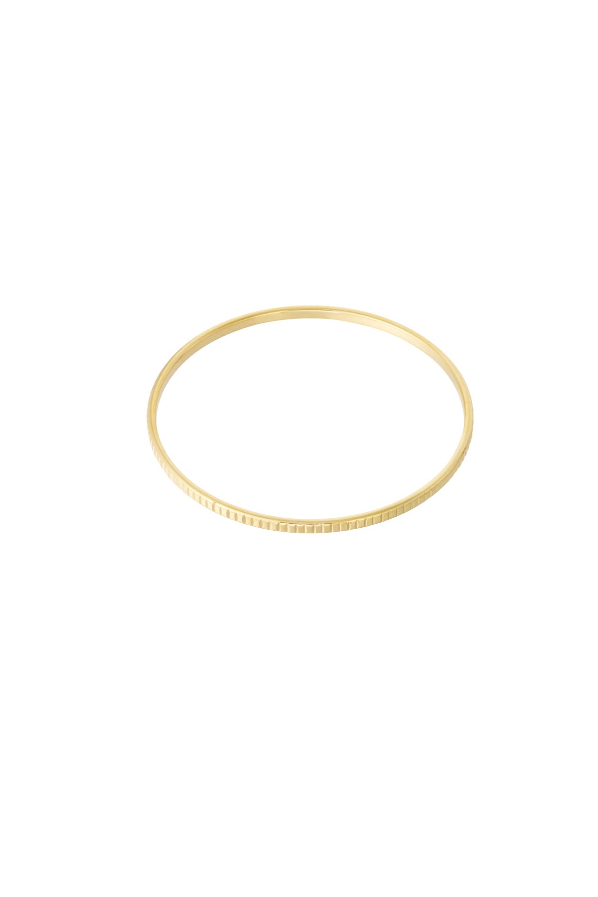 Stainless Steel Bangles Geometric Casual Daily Simple Series Women's jewelry Gold color