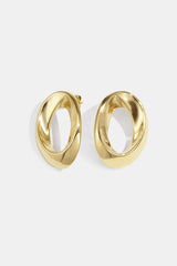 Stud Earrings circle Casual Daily Simple Series Women's jewelry Gold color