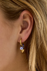 Stainless Steel Drop Earrings Heart