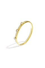 Stainless Steel Bangles Heart Casual Daily Simple Series Women's jewelry Gold color