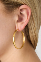 Hoop earrings