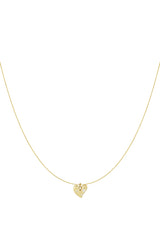 Lucky to Have You necklace Gold color